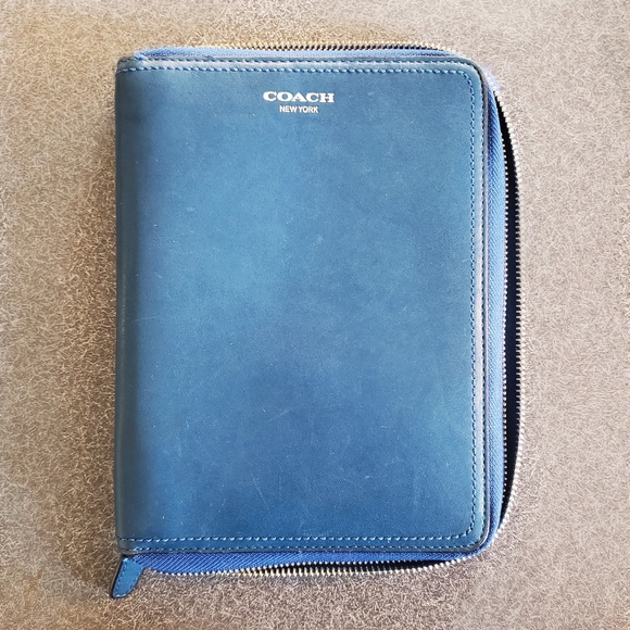 Coach agenda/ address cover